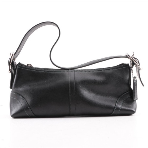 Coach Handbags - COACH Vintage Mini Baguette Shoulder Bag